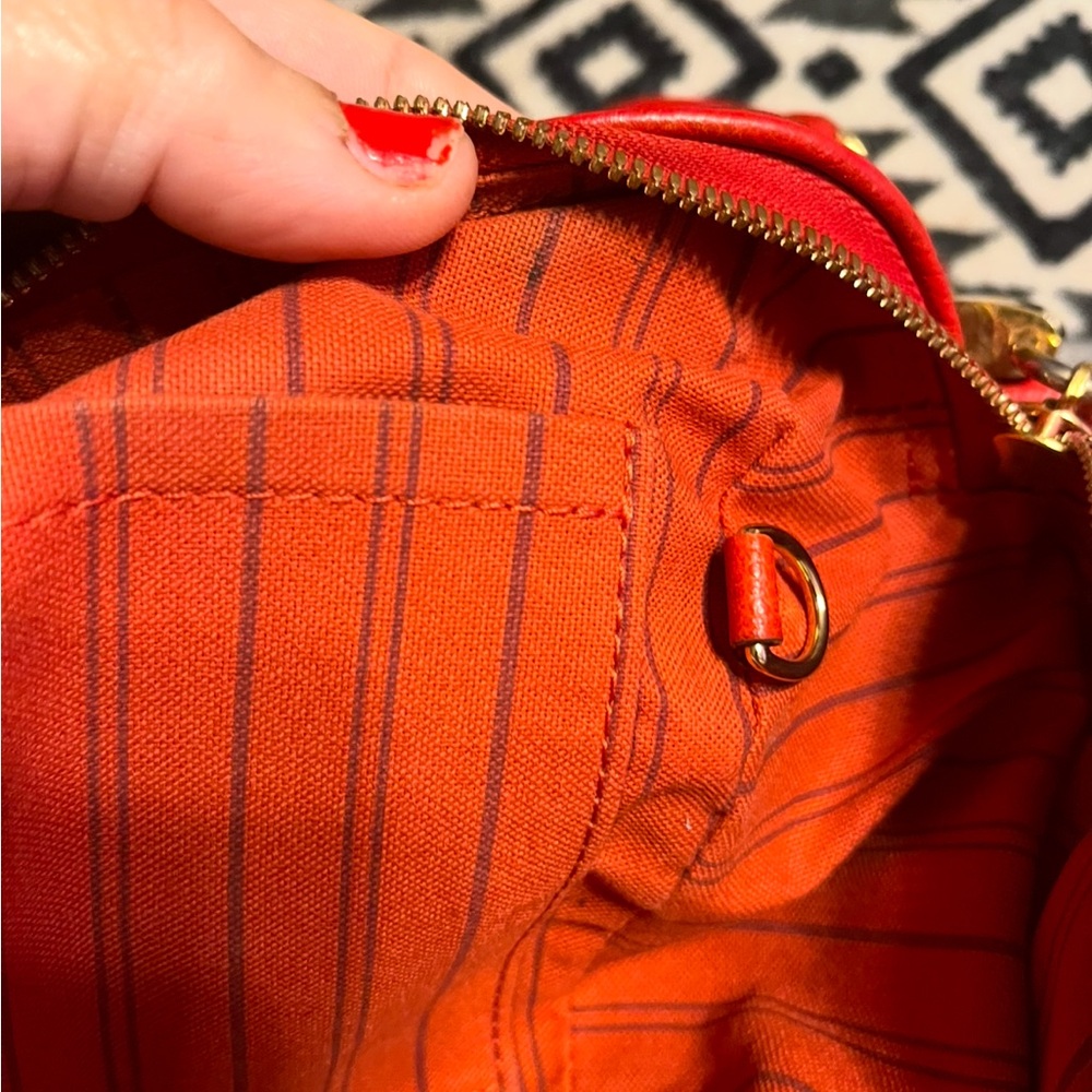 Louis Vuitton EUC COA* Speedy Bandouliere Empriente Cherry - Picture 16 of 17